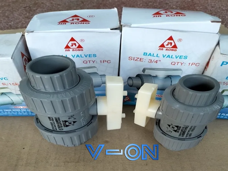 Van bi nhựa Jiarong nối rắc co