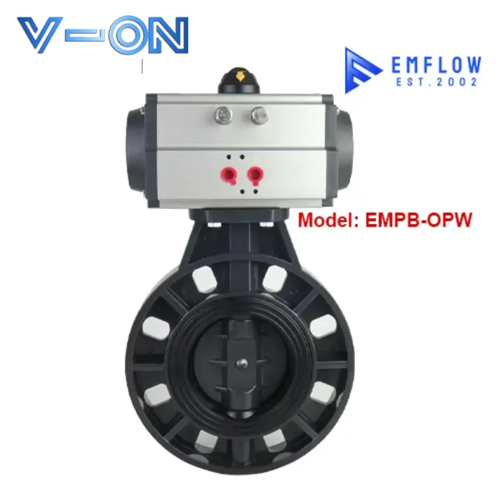 van bướm khí nén EM-Flow EMPB-OPW