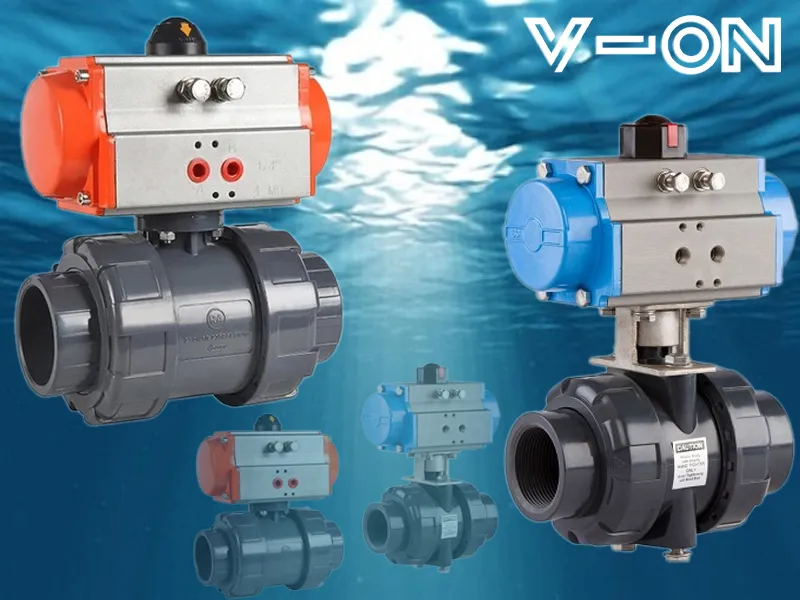 Van bi nhựa khí nén PVC