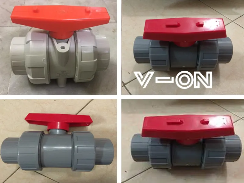 Van bi nhựa 2 đầu rắc co