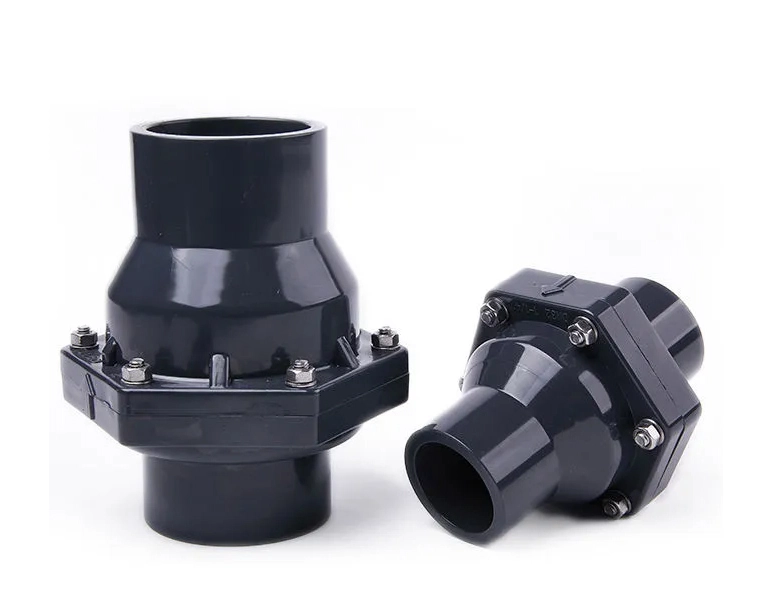 Van một chiều PVC lá lật phi 90