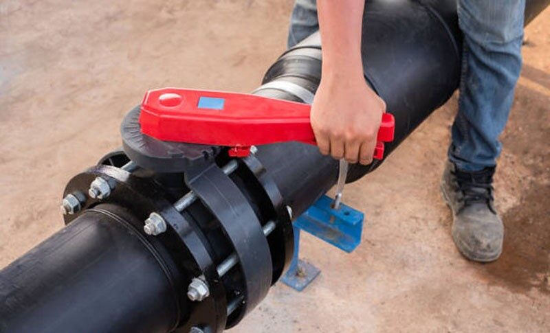 Ứng dụng của van bướm nhựa tay gạt mặt bích