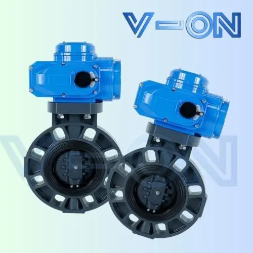 van bướm nhựa điều khiển điện