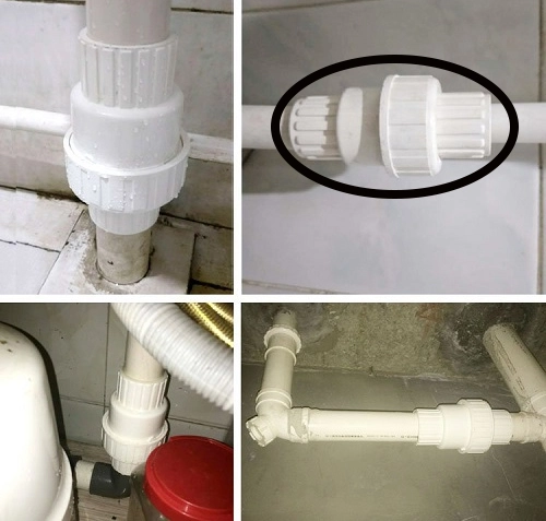 Hình ảnh van 1 chiều lò xo nhựa PPH hoạt động