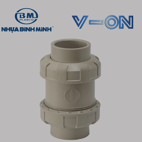 Van 1 chiều lò xo nhựa PPH