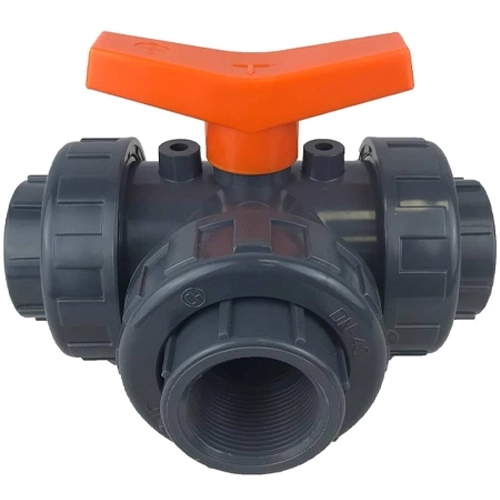 Van bi nhựa 3 ngã uPVC