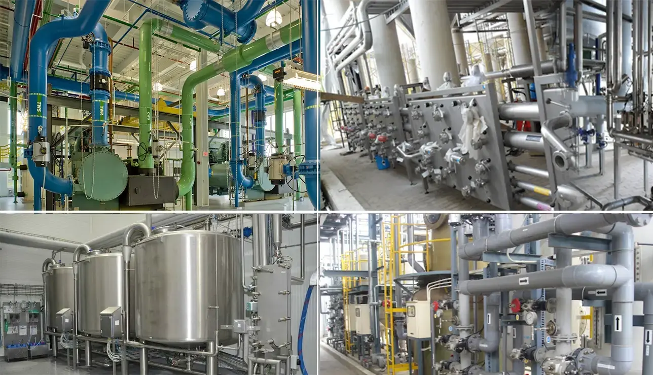 Ứng dụng van bướm nhựa tay gạt Sekisui