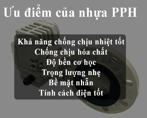 Ưu điểm của nhựa PPH