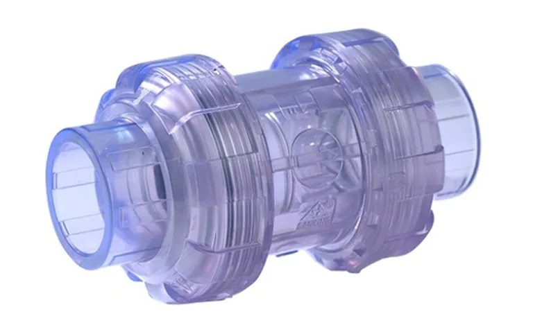Van 1 Chiều Lò Xo uPVC Nối Ren
