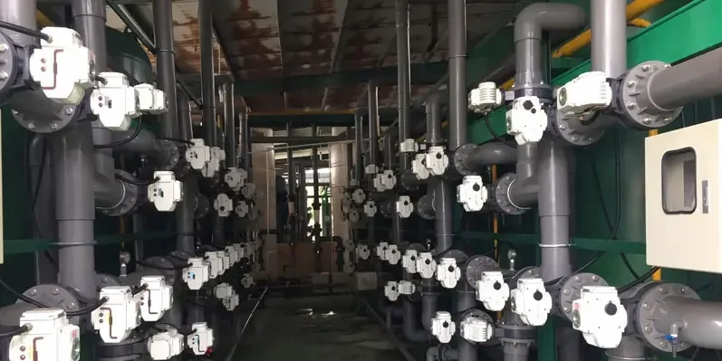 Ứng dụng của van bướm nhựa điều khiển điện PPH