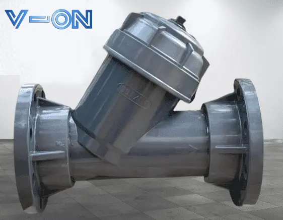 Hình Y lọc nhựa PVC