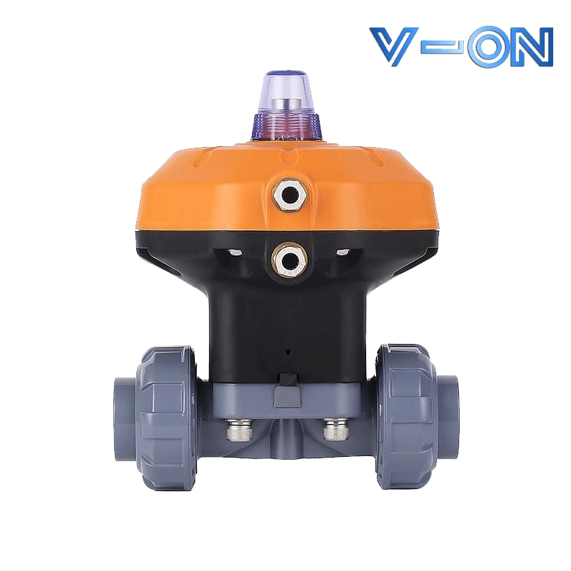 Hình ảnh van màng nhựa điều khiển Khí Nén cPVC