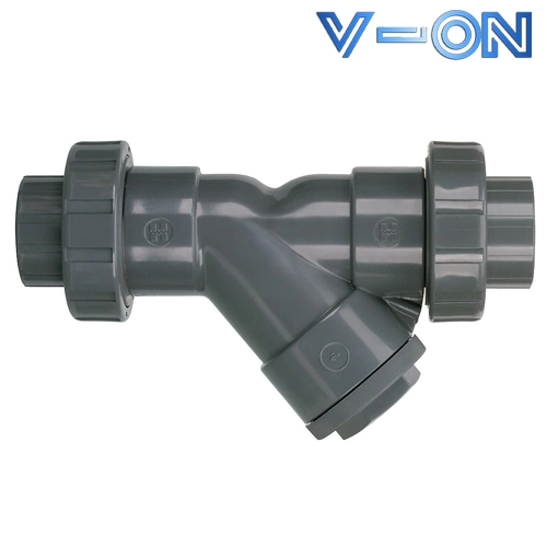 Y lọc nhựa PVC đục răc co