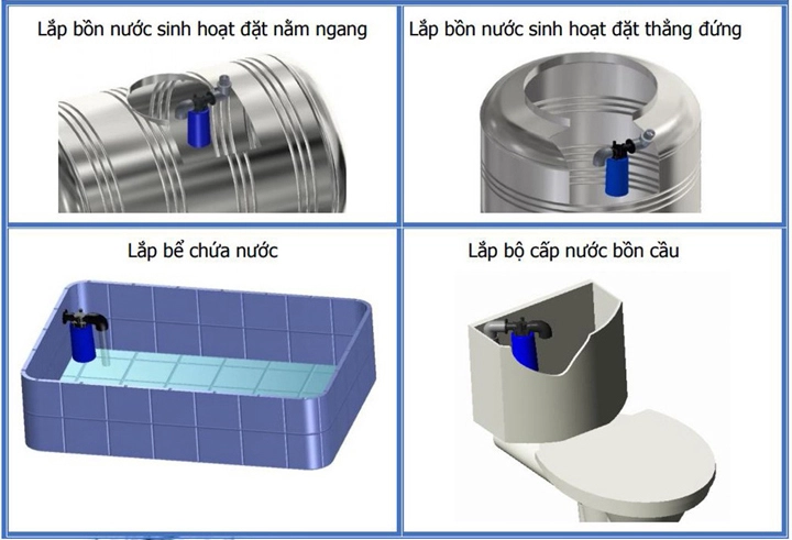 Ứng dụng van phao cơ thế hệ mới