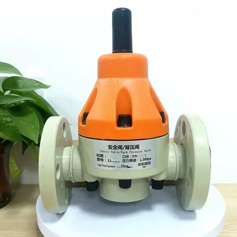 Van an toàn nhựa PPH lắp bích