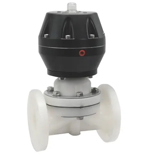 Van màng nhựa điều khiển khí nén PVDF