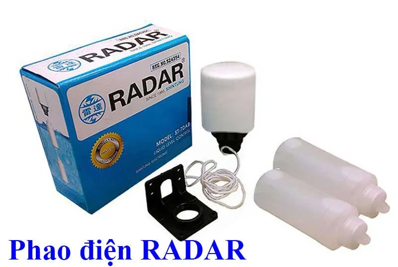 Van phao buồn nước Radar