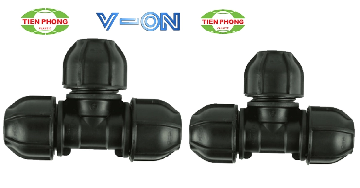 Hình ảnh Tê HDPE Nhựa Tiền Phong