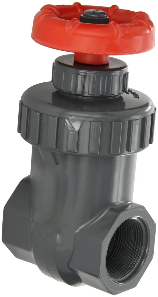 Hình ảnh van cổng nhựa PVC