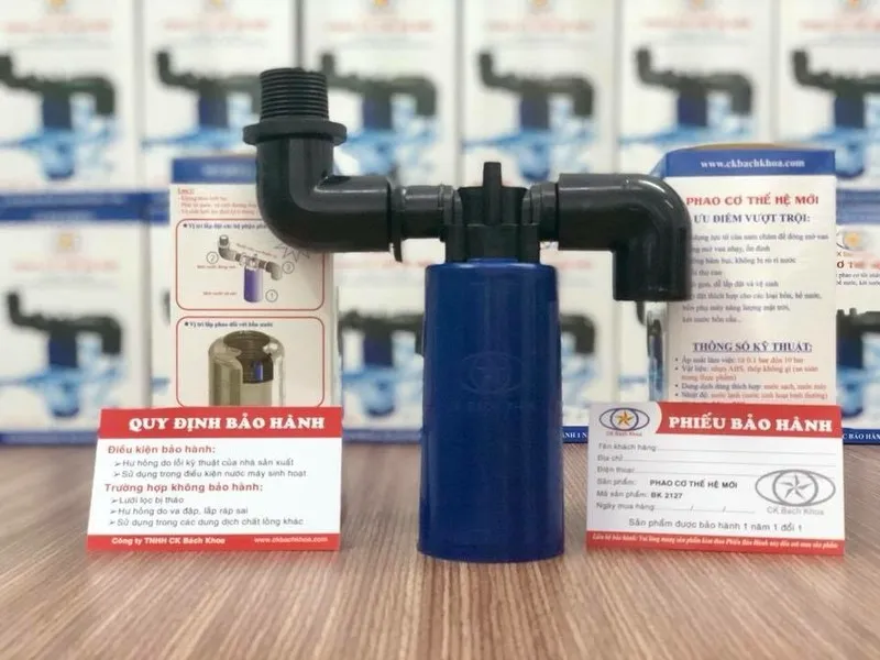 Hình ảnh van phao điện Bách Khoa