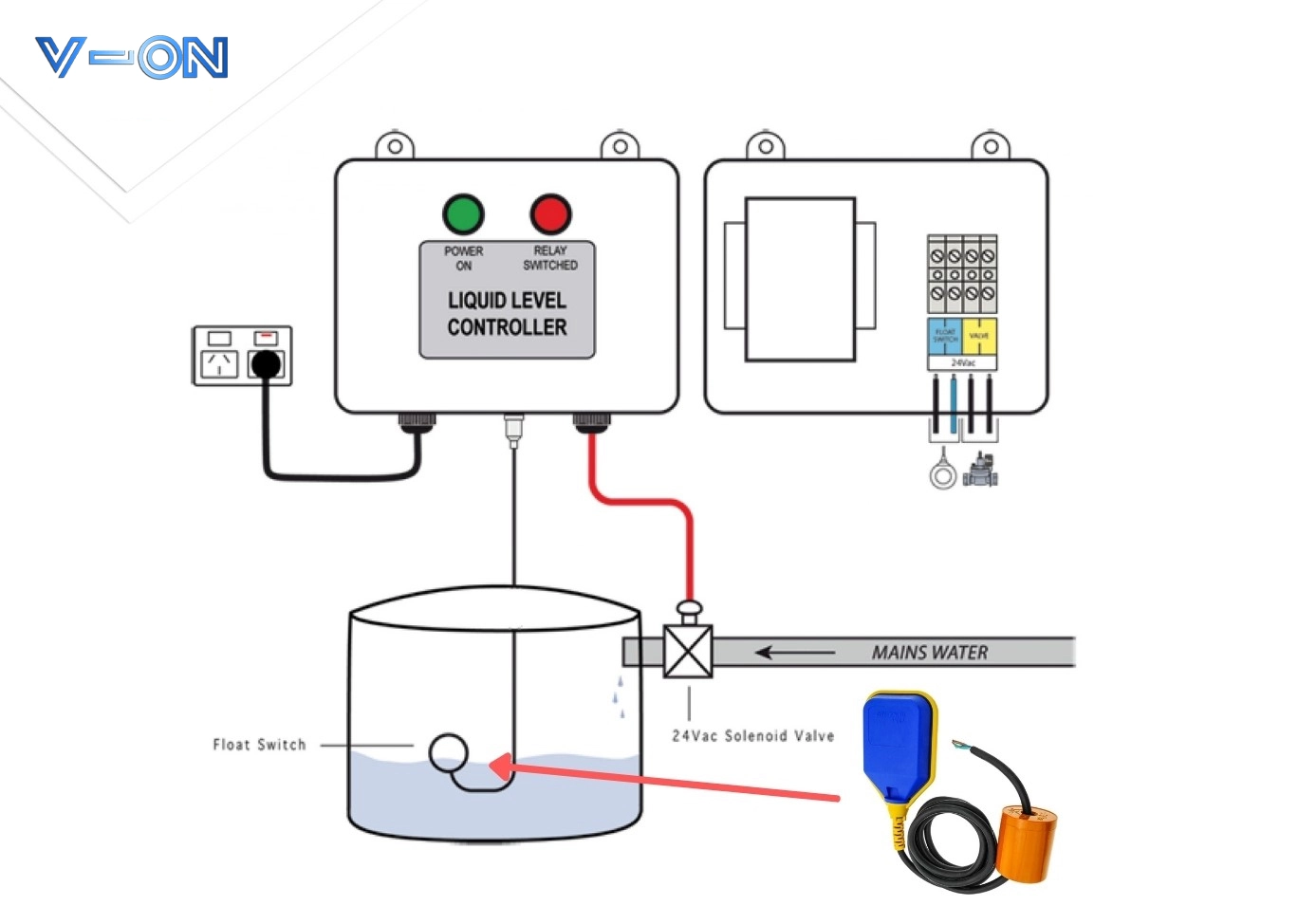 Hướng dẫn lắp đặt và cài đặt van phao điện
