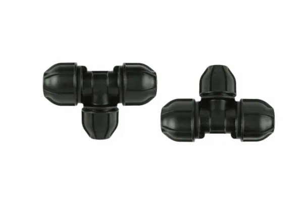 Tê HDPE dùng trong nước thải