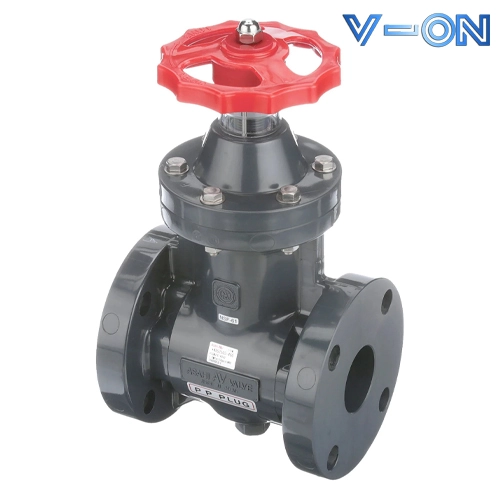 Van cổng nhựa mặt bích