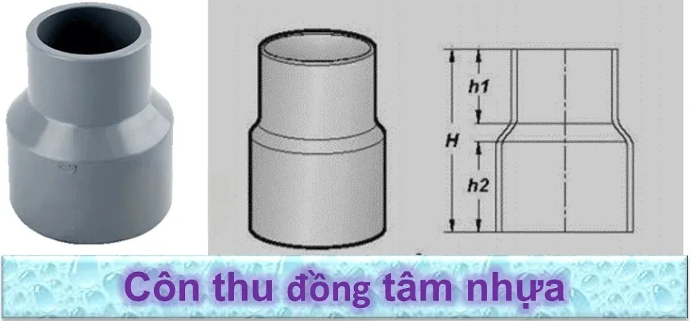 Côn thu đồng tâm PVC