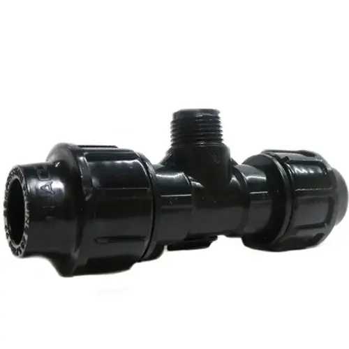 Tê một đầu ren ngoài HDPE Tiền Phong