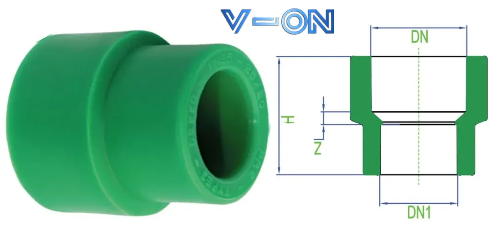 Tổng quan về côn thu PPR Dekko