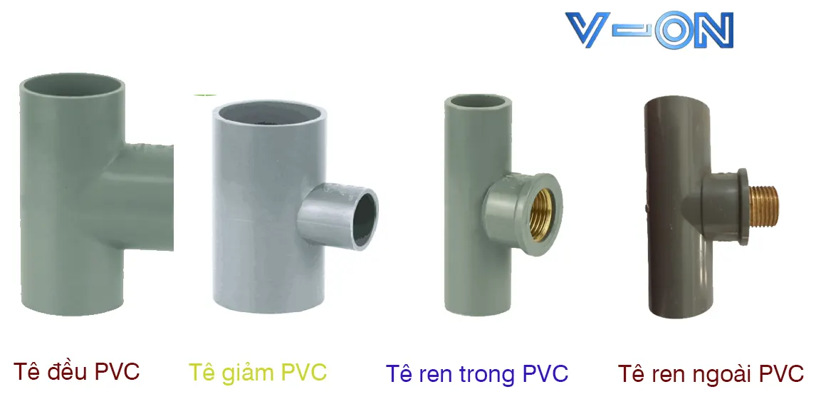 Các loại Tê PVC Tiền Phong