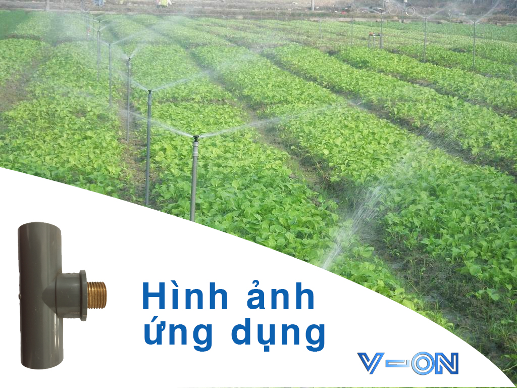 Hình ảnh ứng dụng tê ren ngoài pvc tiền phong