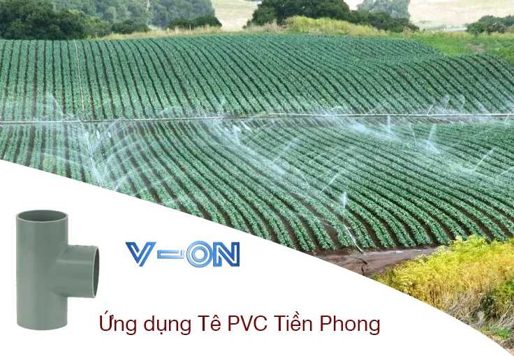 Ứng dụng Tê PVC Tiền Phong