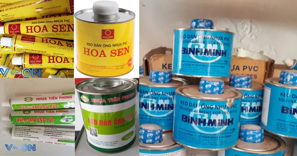 Hình ảnh keo dán ống nhựa
