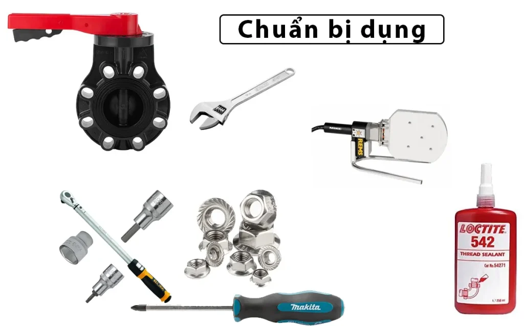 chuẩn bi công cụ