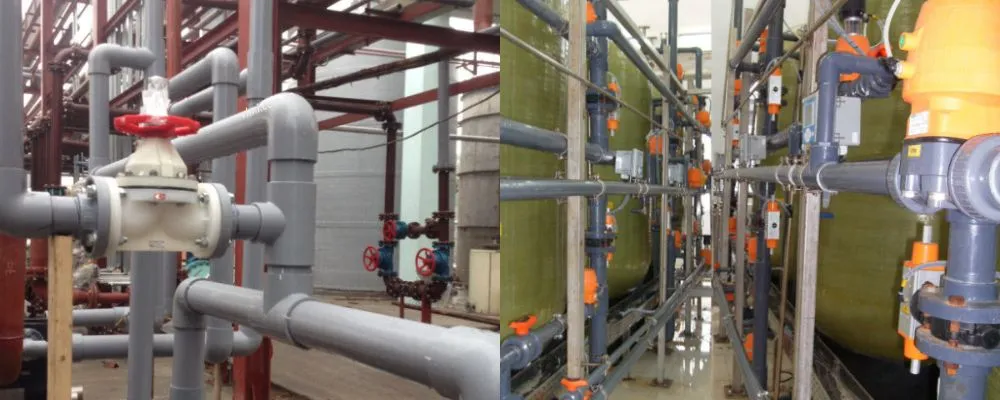 Ứng dụng của ống nhựa GS cPVC công nghiệp