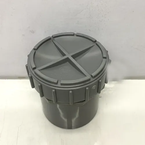 Bịt xả thông tắc PVC 140