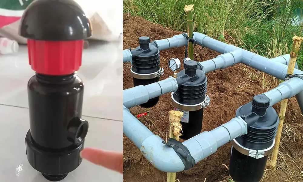 Chức năng của van xả khí nhựa