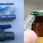 Cỡ van bi 27 tương ứng với kích thước nào