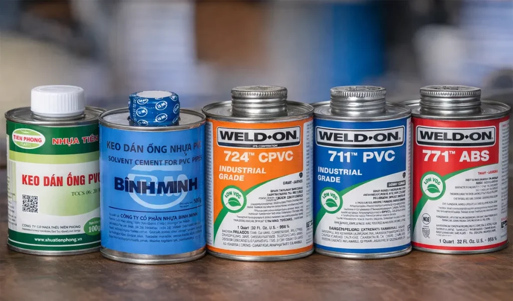 Top 5 Thương Hiệu Keo Dán Ống Nhựa Công Nghiệp Tốt Nhất