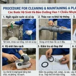 Các Bước Vệ Sinh Và Bảo Dưỡng Van 1 Chiều Nhựa Chuẩn Kỹ Thuật