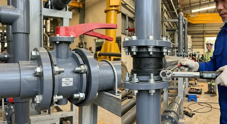 Các Bước Hướng Dẫn Lắp Đặt Van Bướm Nhựa Chuẩn Xác